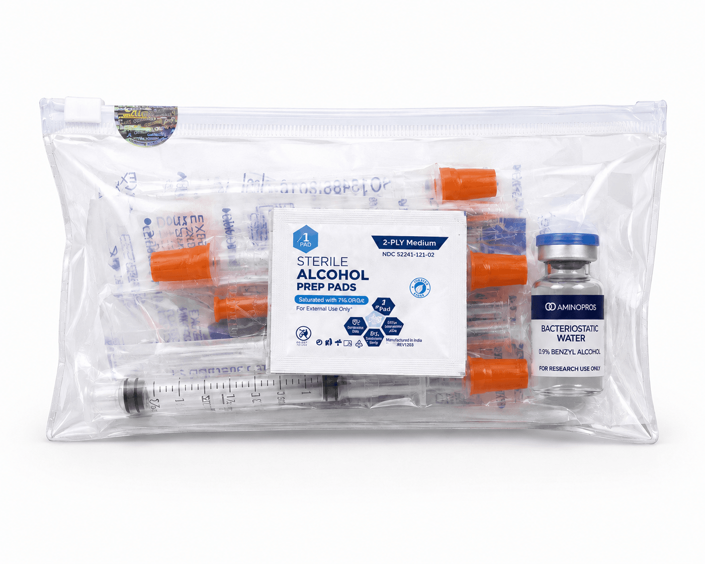 Syringe Bundle Kit research material